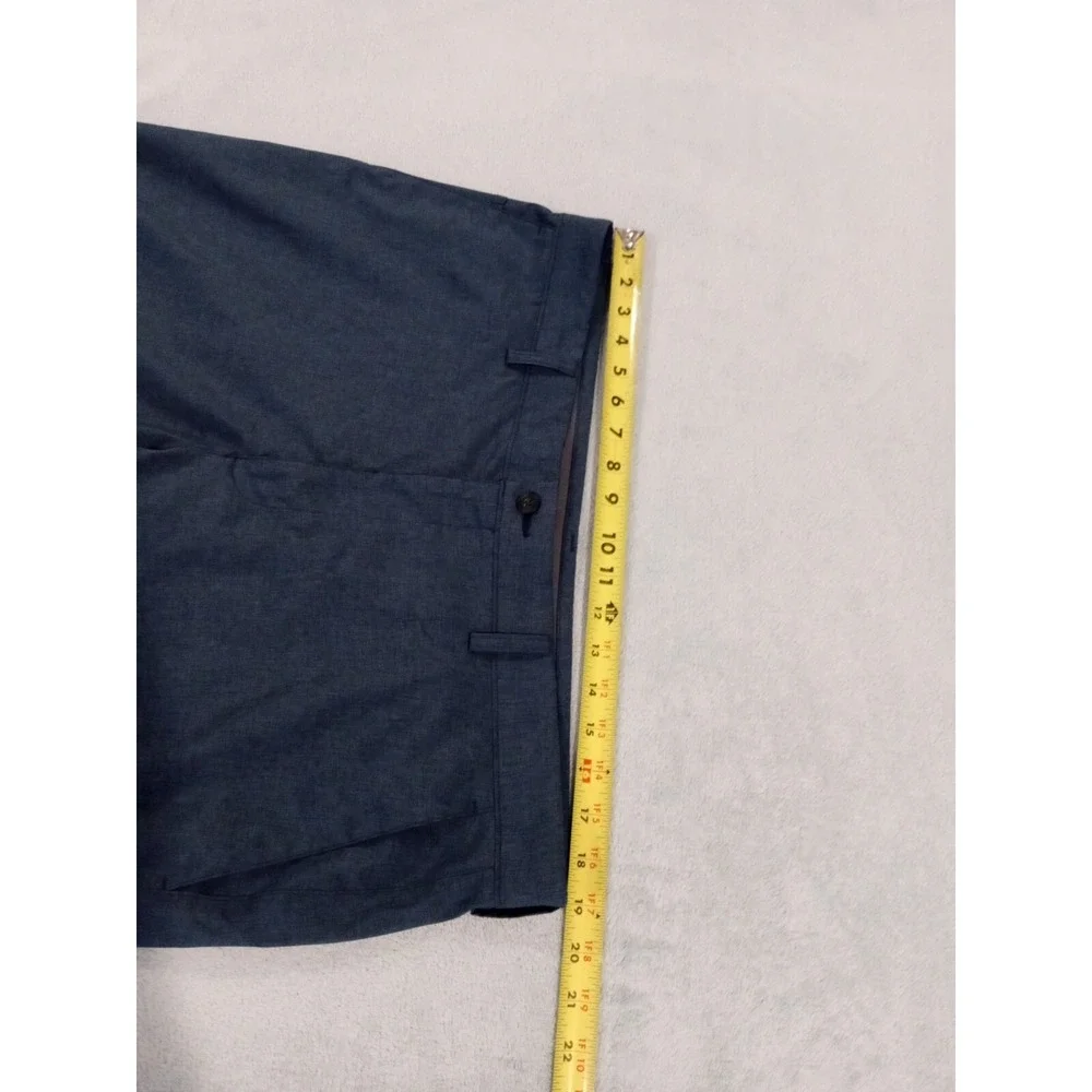 Mens PGA Tour Size 38 Navy Blue Stretch Golf‎ Shorts